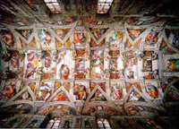 Ceiling of the Sistine Chapel